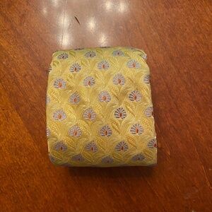 Tie Silk Ike Behar New York Yellow